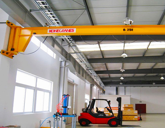 Jib crane wall-mounted