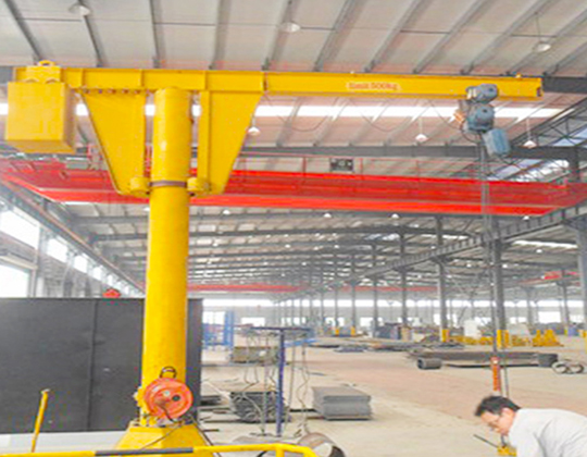 swivel boom crane