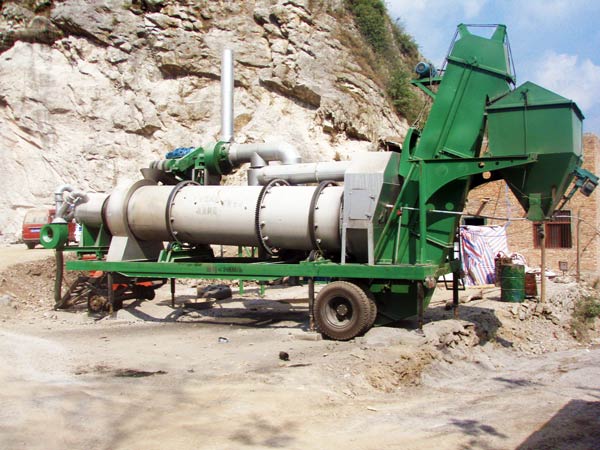 Mobile Type Asphalt Batching Plant