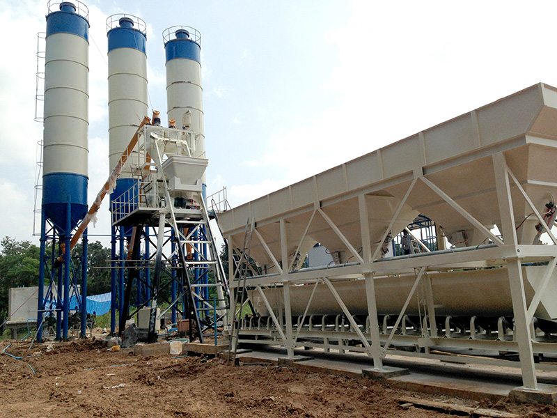 Stationary Concrete Mixing Plant