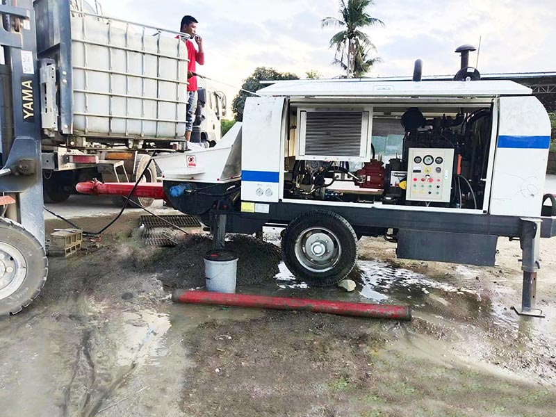 Trailer Concrete Pump