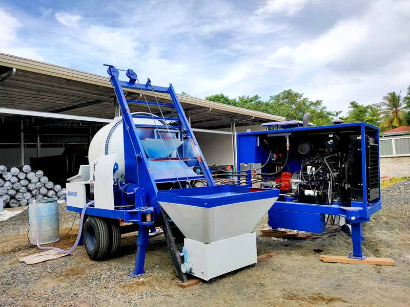 Diesel Concrete Pump Mixer