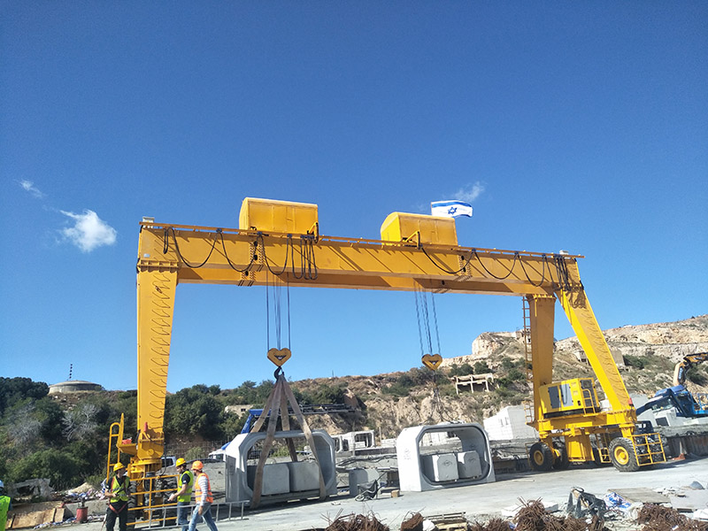 Double Girder Rubber Tyred Gantry Crane