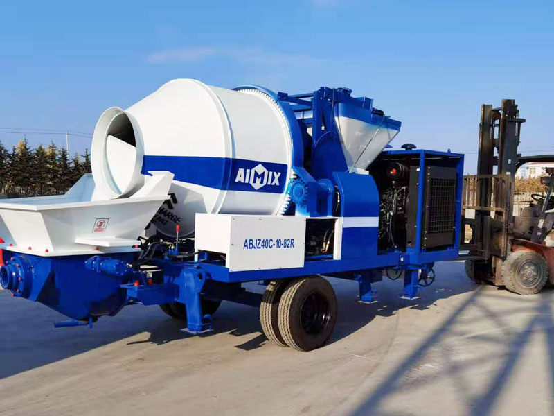 concrete mixer pump