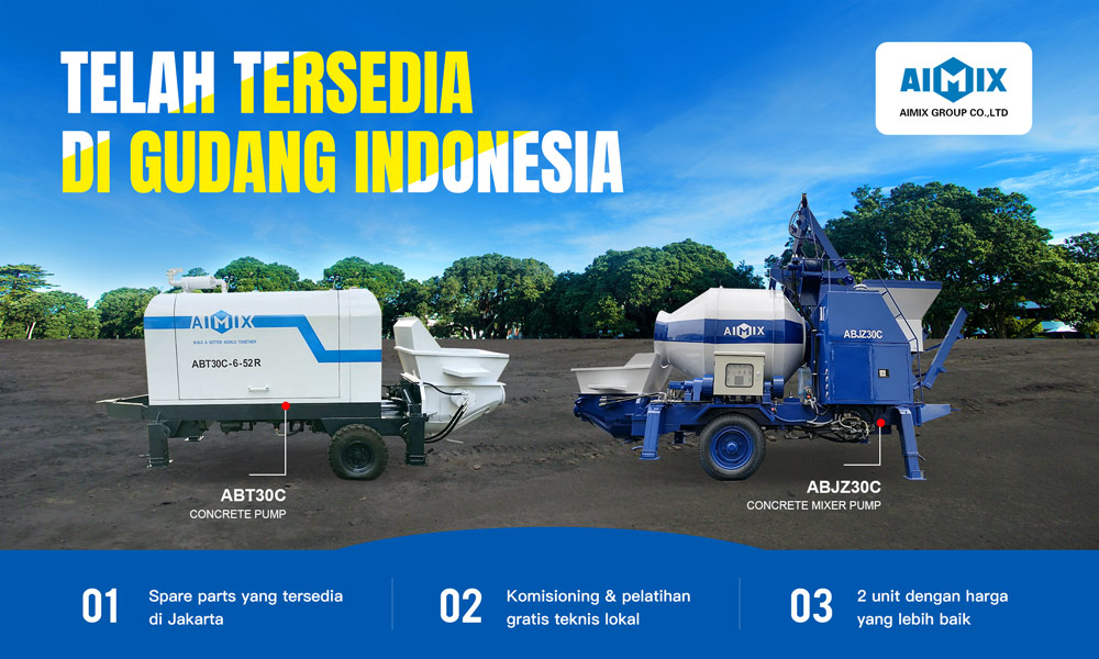 concrete pump promotion