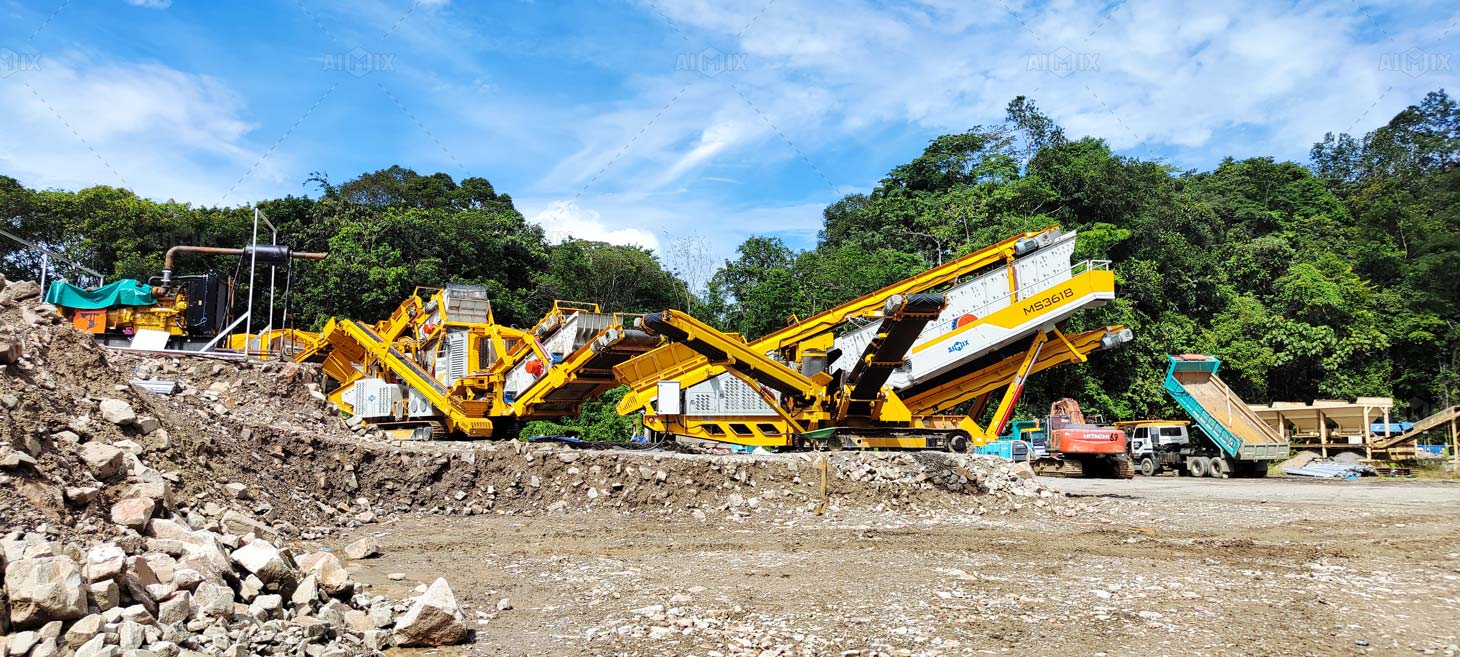 mobile stone crusher plant in Malaysia
