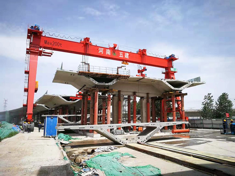 Crane for Bridge Construction