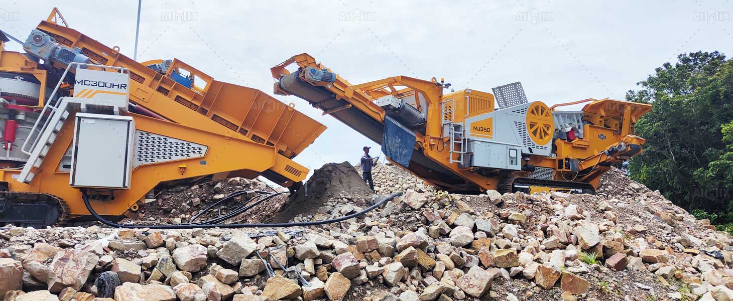 mobile crusher plants worked in Malaysia