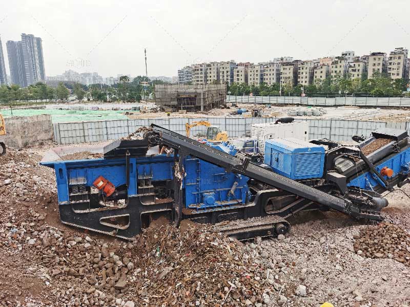 Planta Trituradora de Piedra Móvil sobre Orugas