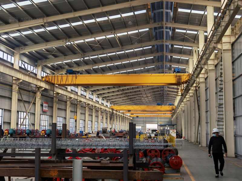warehouse overhead crane machine