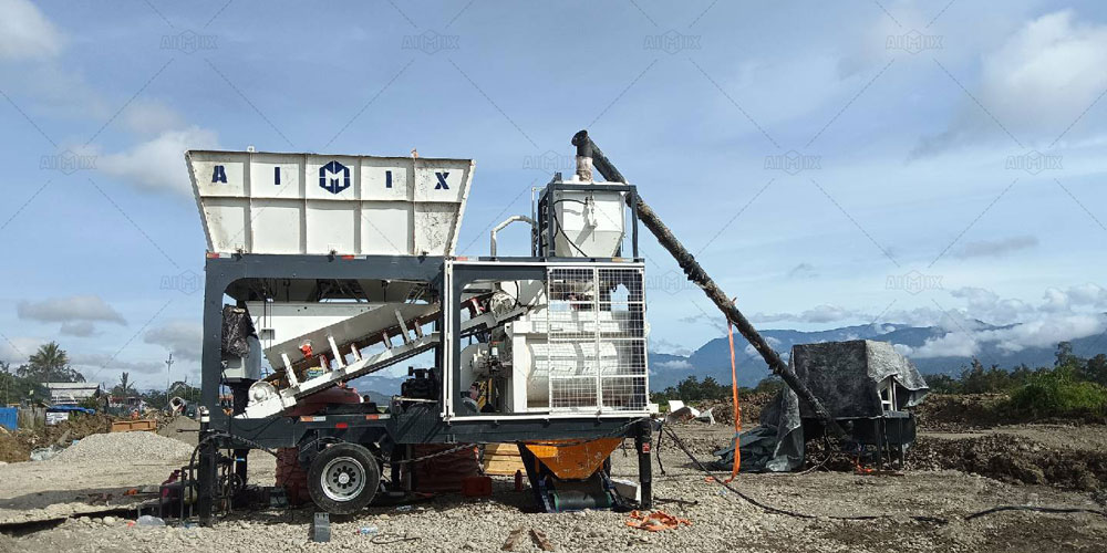 compact concrete plant