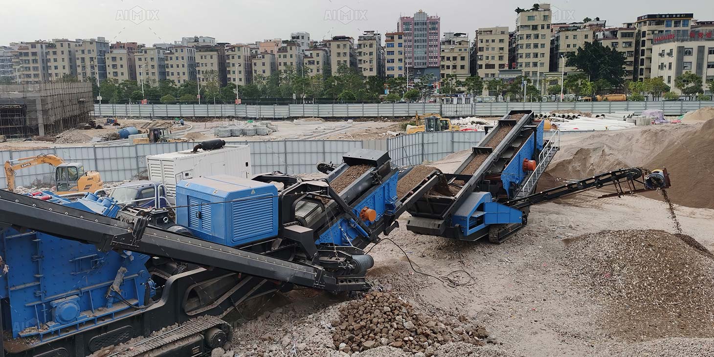 Impact Crushing Equipment For Construction Waste Recycling