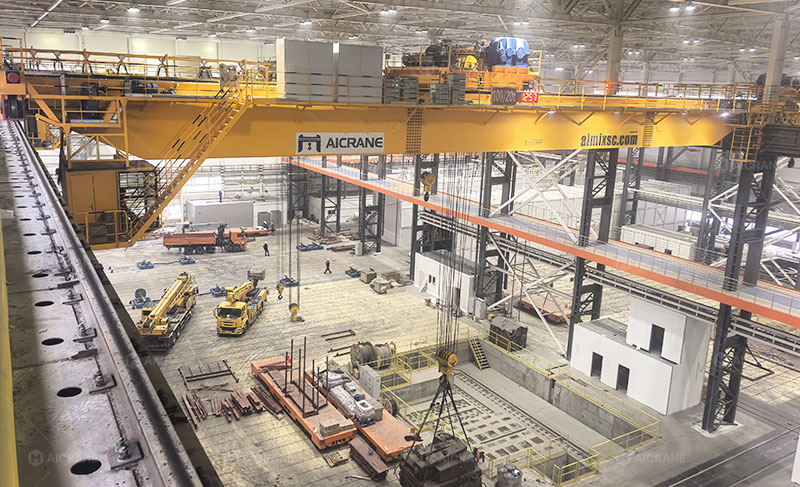 double girder 100 ton overhead crane
