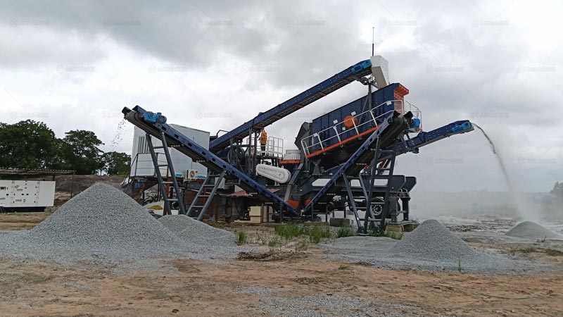 Wheel-Mounted Mobile Stone Crushing Plant Solution